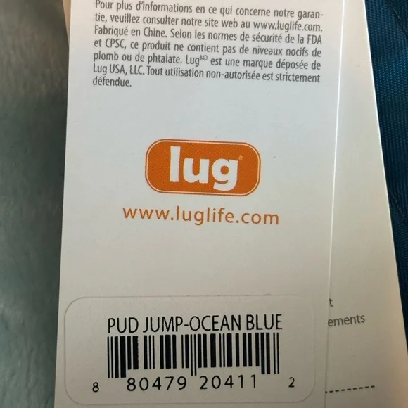 Brand New (NWT) quilted lug ocean blue Puddle Jumper - Picture 5 of 7